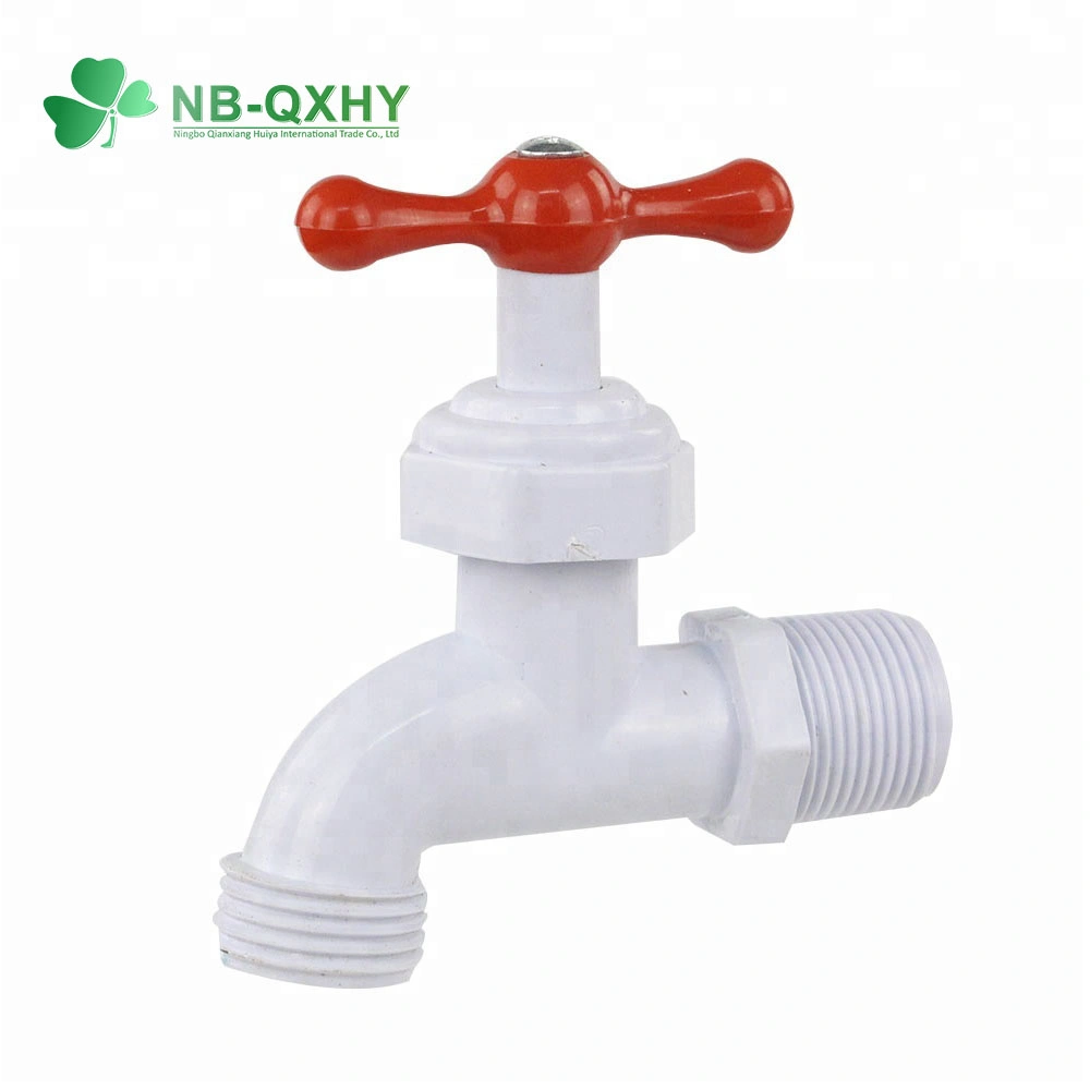 1/2 Inch or 3/4 Inch Plastic PP ABS Tap Water Faucet Tap for Washing Machine