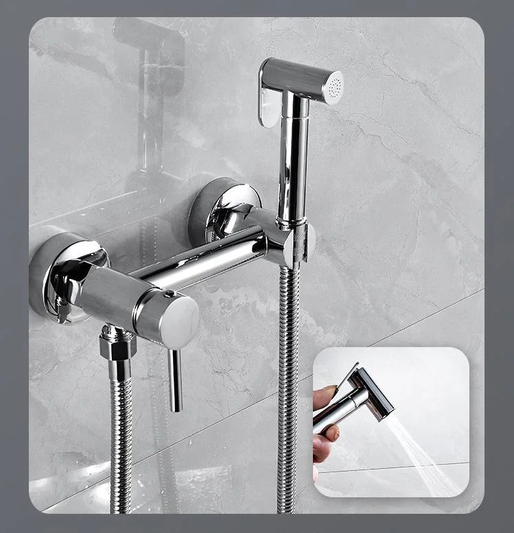 Brass Handheld Bidet Bathroom Accessories Sanitary Ware Faucet