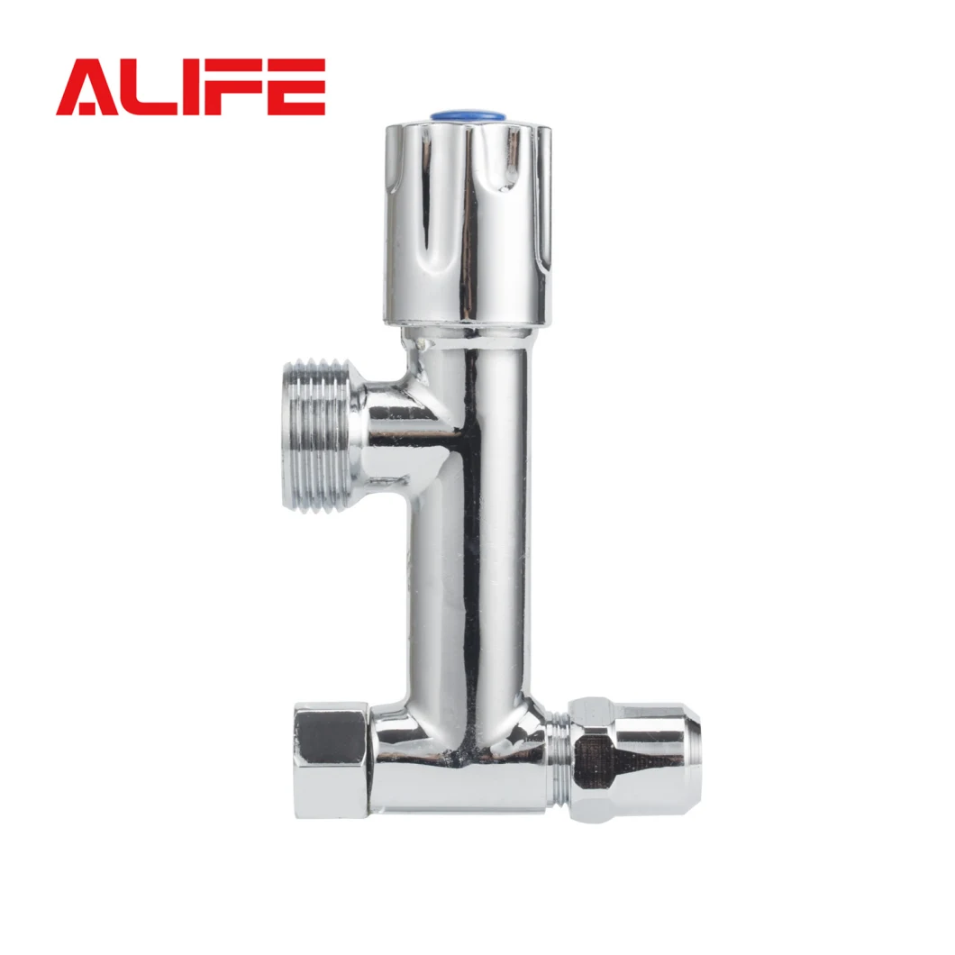 Alife Sanitary Plumbing Brass Angle Valve for Europea Market OEM Order