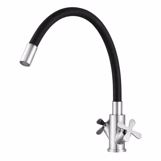 Robinet de douche dissimulé à double poignée avec douche à effet pluie Sh-1711022