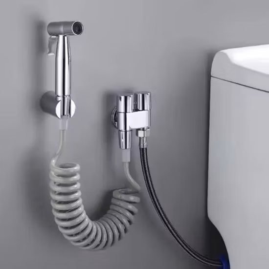 Pulvérisateur de bidet à poignée Shattaf en laiton / zinc (HY2309)