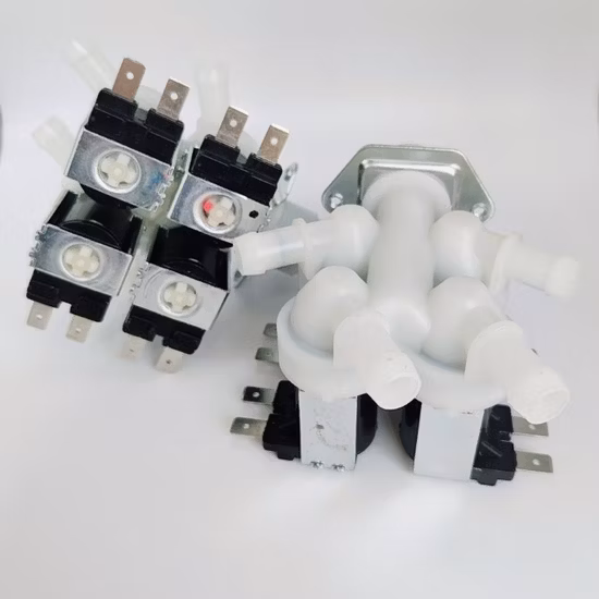 Vanne d'angle SUS304 Vanne triangulaire une entrée et deux sorties, accessoires de plomberie, vanne d'angle, buse d'eau, buse d'eau pour machine à laver