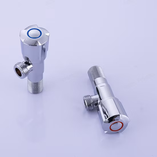 Valves d'angle de bidet de toilette de commande d'inverseur de tuyau de sortie double