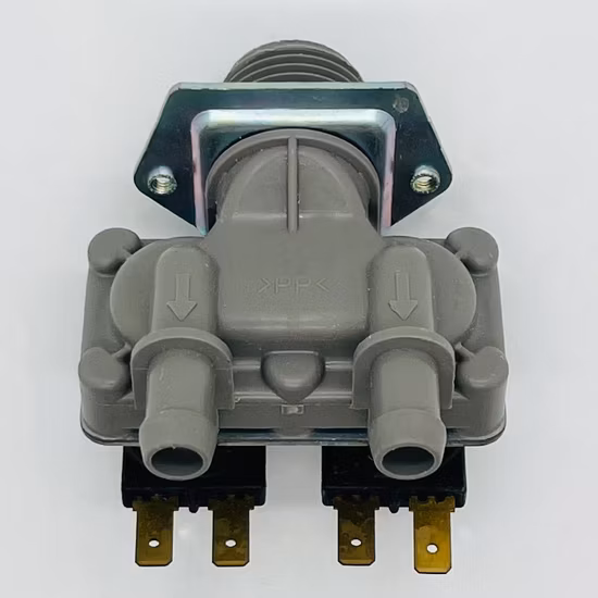 Vanne d'angle SUS304 Vanne triangulaire une entrée et deux sorties, accessoires de plomberie, vanne d'angle, buse d'eau, buse d'eau pour machine à laver