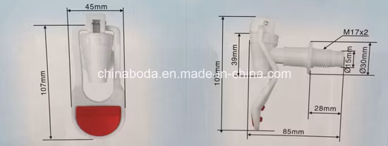 PP pour robinet de distributeur d'eau (Type A1 mâle ou femelle)